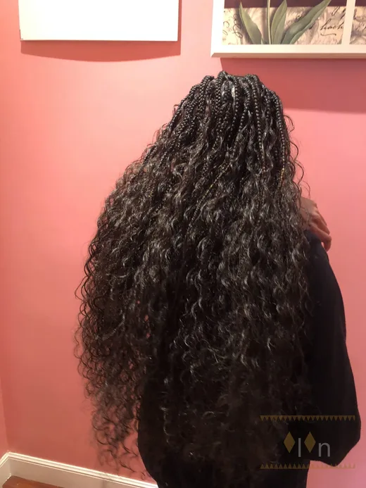 Boho Braids a domicilio en Bilbao — Olon trenzas africanas
