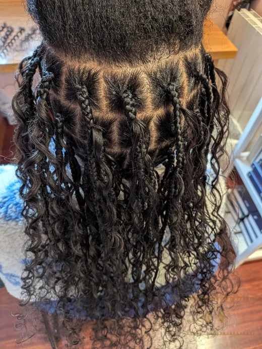 Boho Braids a domicilio en Bilbao — Olon trenzas africanas