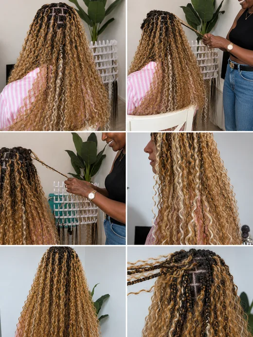 Boho Braids en Bilbao y Bizkaia — Trabajo realizado a domicilio por Olon
