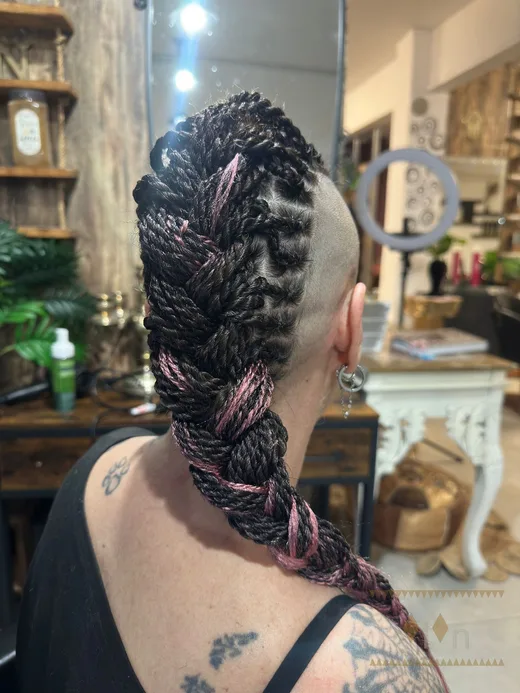 Cornrows y Boxer a domicilio en Bilbao — Olon trenzas africanas