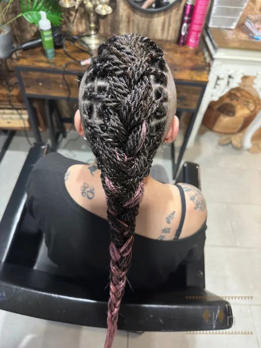 Cornrows y Boxer a domicilio en Bilbao — Olon trenzas africanas