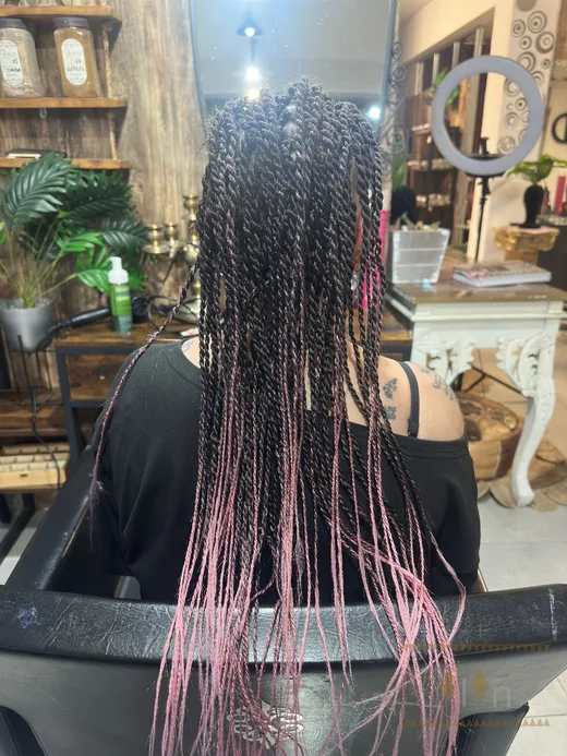 Twist Braids a domicilio en Bilbao — Olon trenzas africanas